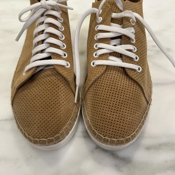 Andre Assous leather Oxford espadrille 9.5 NEW - Picture 3 of 6